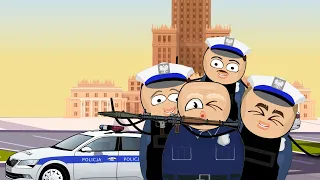 POLSKA POLICJA SONG (CHŁOPCY RADAROWCY PARODIA)