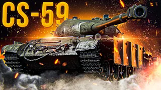 CS-59 - Я ЕГО НЕДООЦЕНИВАЛ... ПЕРВЫЕ БОИ НА ПОЛЬСКОМ СТ-9 /// СДЕЛАЮ 4.500+ DMG???