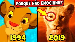 25 Maiores DIFERENÇAS entre O REI LEÃO 2019 e o ORIGINAL