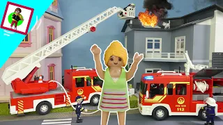 Playmobil Film "Frau Schicks schönes Haus brennt ab?!" + Gewinnspiel  Familie Jansen / Kinderfilm /