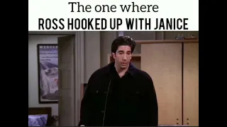 Ross hooked up with Janice (vietsub) - Friends