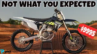 Triumph Dirt Bike is shocking