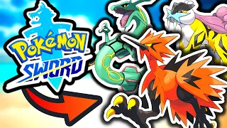 Pokemon Sword But I Can Only Use Legendary Pokemon!🔥