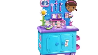Maggie Shows Off the Features of the Doc McStuffins Get Better Checkup Center