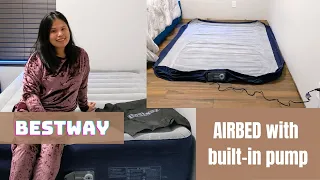 BESTWAY AIRBED WITH BUILT-IN PUMP !!!