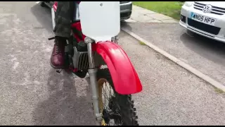 Yamaha RD 350 LC flat tracker / moto x part 2