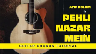 Pehli Nazar Mein | RACE | Atif Aslam | Guitar Chords Tutorial | Easy Notes