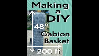 Making a DIY Gabion Basket - Materials Choice 🛠🏢🏡