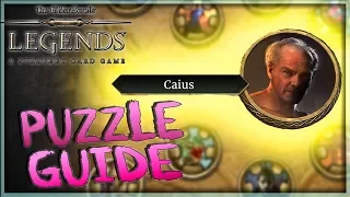 [TES LEGENDS] CAIUS' TRAINING PUZZLE SOLUTIONS GUIDE -  Elder Scrolls 🗡️ Houses of Morrowind