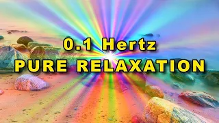 ᴴᴰ 0.1 Hz DEEPEST HEALING VIBRATIONS (0.1 Hertz) Relaxing Music: PURE CLEAN BINAURAL BEATS