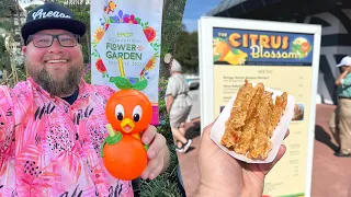 EPCOT Flower & Garden Festival 2023 | Trying 31 Food & Drink Items | The BEST Festival | Disney Park