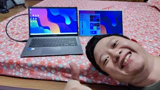 Chế màn hình phụ không cần cắm điện từ "di vật" của 1 cái laptop đã khuất để lại ( tốn hẳn 300k)