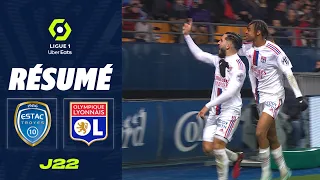 ESTAC TROYES - OLYMPIQUE LYONNAIS (1 - 3) - Résumé - (ESTAC - OL) / 2022-2023