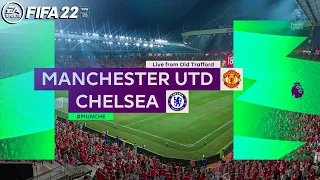 FIFA 22 PS5 - Manchester United Vs Chelsea | Premier League 21/22 | Gameplay & Full match