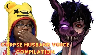 Corpse Husband Voice Compilation | If I Made YT | AyChristene Reacts