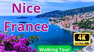 Nice, France 🇫🇷 Walking Tour | 2023 | 4K | Travel Without Words