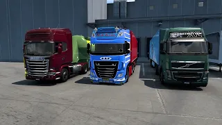 DAF XF 116 William de Zeeuw 1.48 | Euro Truck Simulator 2 | ETS2 Truck mod | ASMR