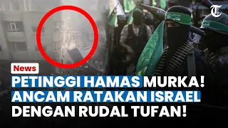 HAMAS MURKA! Gaza Dibombardir, Brigade Al-Qassam Ancam Ratakan Israel dengan Rudal Tufan