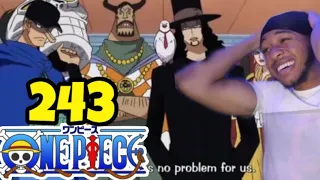 CP9'S REVEALED! One Piece Episode 243 REACTION