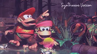 Stickerbush Symphony [SYNTHWAVE REMIX - ONE HOUR LOOP] | Donkey Kong Country 2 OST✨