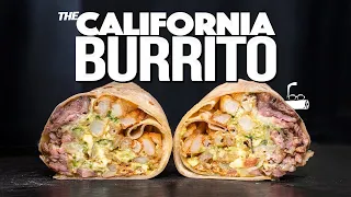 AN ABSOLUTELY PERFECT CALIFORNIA BURRITO AT HOME! | SAM THE COOKING GUY