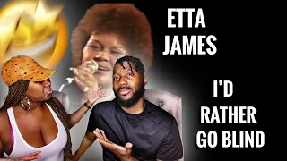 Our First Time Hearing | Etta James “I’d Rather Go Blind” POWERFUL #Reaction  👀 #Shorts #Trending