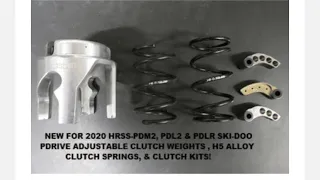 2021 Ski-doo 850 Turbo E8 P-drive removal & helix change - Hot Rod Sled Shop Clutch Kit Installl