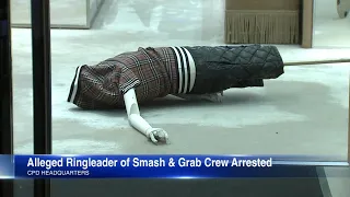 Smash-and-grab 'ringleader' charged in downtown Chicago burglaries | ABC7 Chicago