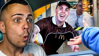 REAKCIJA NA CHODIN VIDEO FEJK RADNIK U MCDONALDS-U