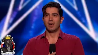 America's Got Talent 2022 Justin Rupple Story & Full Performance Auditions Week 4 S17E04