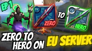 ZERO to HERO on EU server (No spec Ep1) || Albion online || solo PVP || Mist || Spear || Profit!