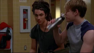 Glee - Joe Talks To Sam About Quinn 3x17