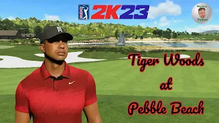 PGA Tour 2K23 - Tiger Woods at Pebble Beach