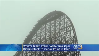 World's Tallest Roller Coaster Now Open In Ohio