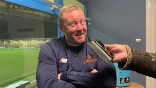 CFCTV: Steve Watson post match AFC Telford (h)