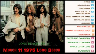 Led Zeppelin 817 March 11 1975 Long Beach California USA