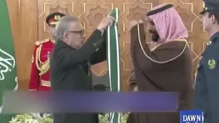 Saudi crown prince thanks President Alvi for conferring Nishan-e-Pakistan on him