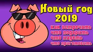 НОВЫЙ ГОД 2019 - Как Правильно Встречать Новый год, Что Подарить на Новый год, Что Надеть Новый год