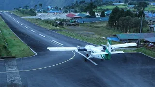 Lukla Airport ...Landing & Takeoffs October 13, 2023 || World's most dangerous airport, Lukla Nepal