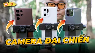 OPPO Find X5 Pro vs Galaxy S22 Ultra vs iPhone 13 Pro Max: SO SÁNH THỰC TẾ CAMERA cùng Phạm Thế Hiển