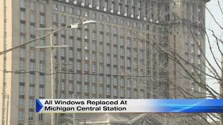 All windows replaced at Michigan Central Station