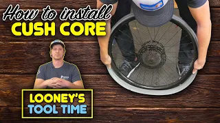 Tips for installing Cush Core tire inserts