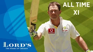 Hayden, Lara & Ambrose - Ricky Ponting's All Time XI