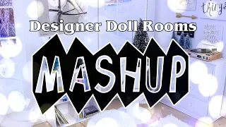 Mash Ups: Designer Doll Room Crafts | Galaxy Room | TUMBLR Room | Unicorn Room & more