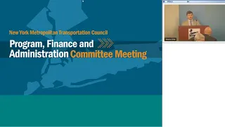 NYMTC's Special Program, Finance, and Administration Committee Meeting - August 9, 2018