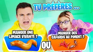 LES PIRES DILEMMES !!! je préfère manger une limace (FT: Swan)