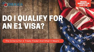 Do I Qualify For An E1 Visa?