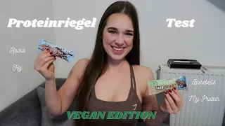 Proteinriegel Test Vegan 🍫🌱| neue Lieblingsriegel entdeckt🤭