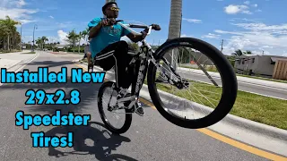 INSTALLING FAT TIRES ON MY 29er SEBIKES BIG RIPPER! | SPEEDSTER 29x2.8!