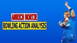 Analysis Anrich Nortje Bowling Action l Speed Star